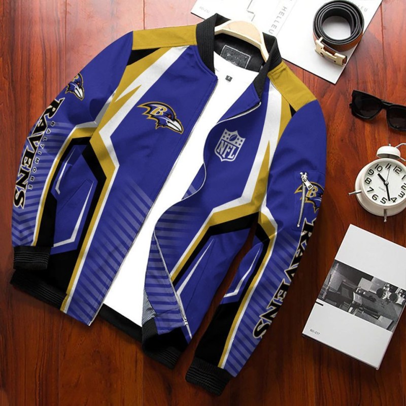 Baltimore Ravens Bomber Jacket