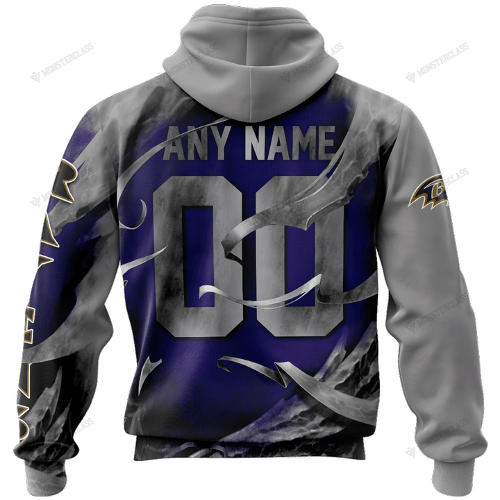 Baltimore Ravens Hoodie - Side View
