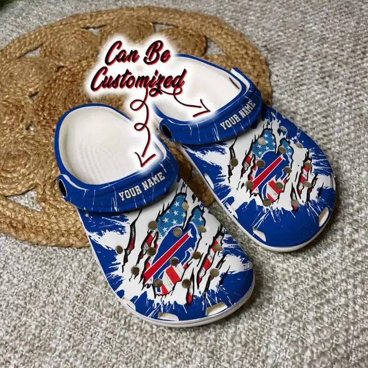 Buffalo Bills Personalized Clog