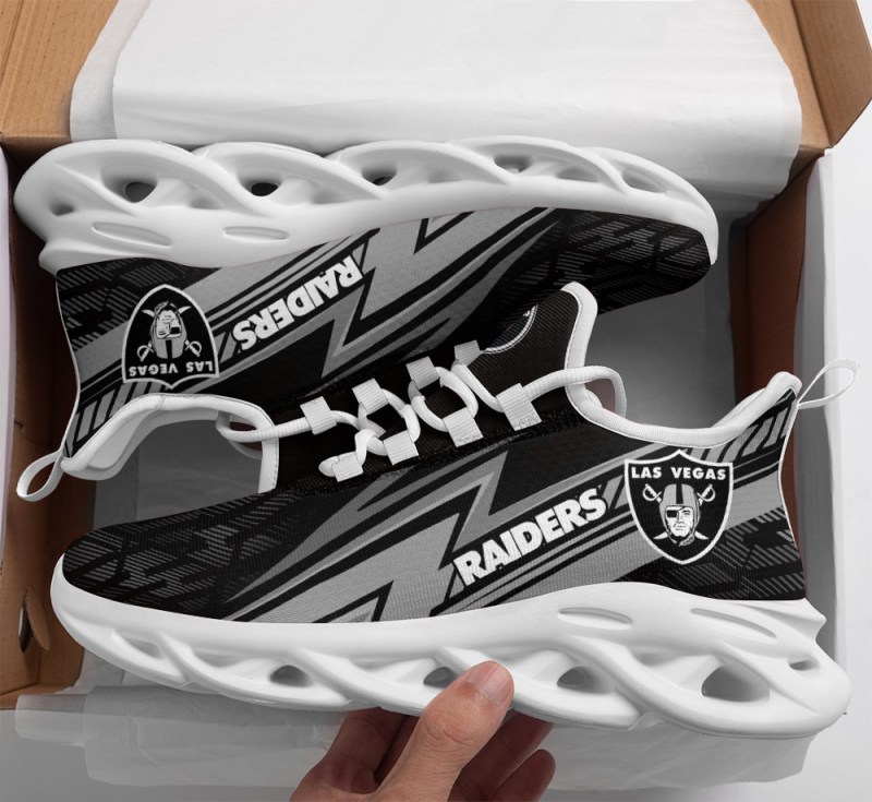 Las Vegas Raiders Yezy Running Sneakers