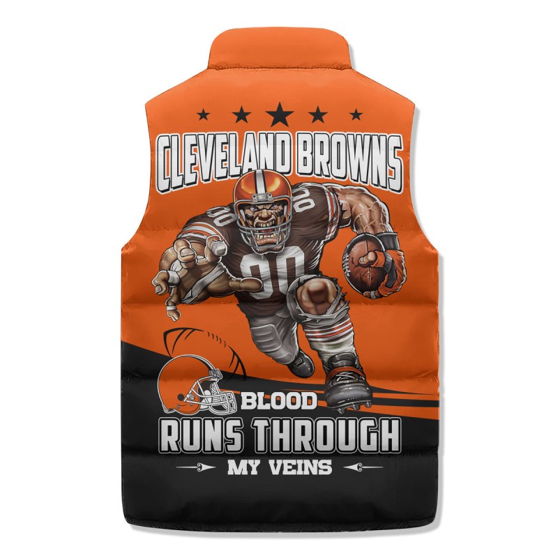 Cleveland Browns Puffer Vest
