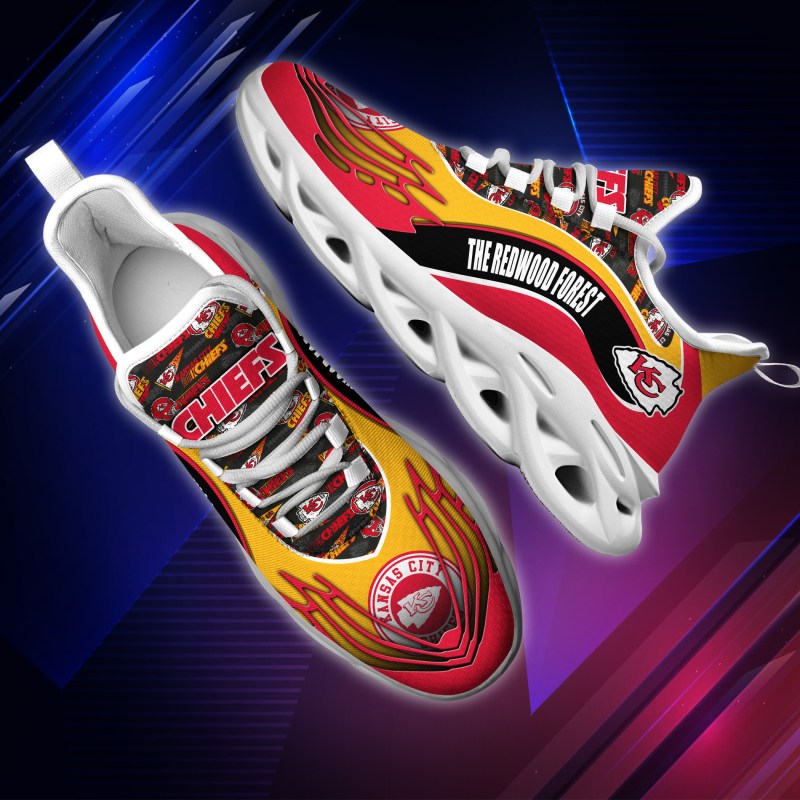 Kansas City Chiefs Yezy Running Sneakers