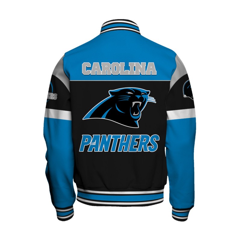 Details of Carolina Panthers Unisex Varsity Jacket