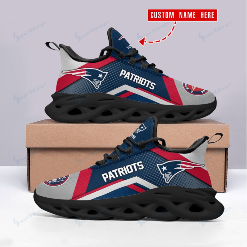 New England Patriots Yezy Running Sneakers
