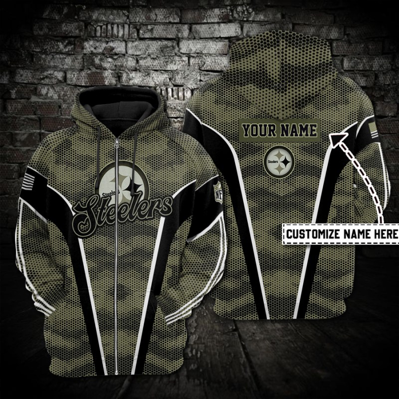 Personalized Pittsburgh Steelers Hoodie