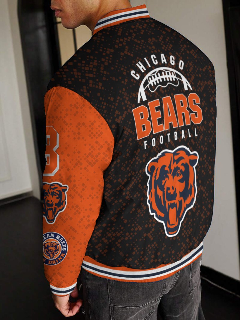Chicago Bears Varsity Jacket - Image 2