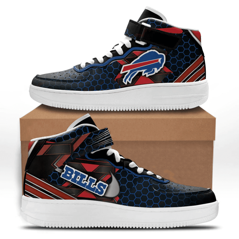 Buffalo Bills High AF1 Sneakers Image 1