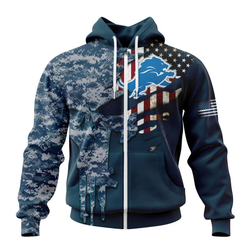 Detroit Lions Zip Hoodie