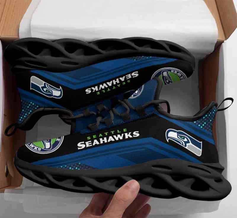 Seattle Seahawks Yezy Running Sneakers