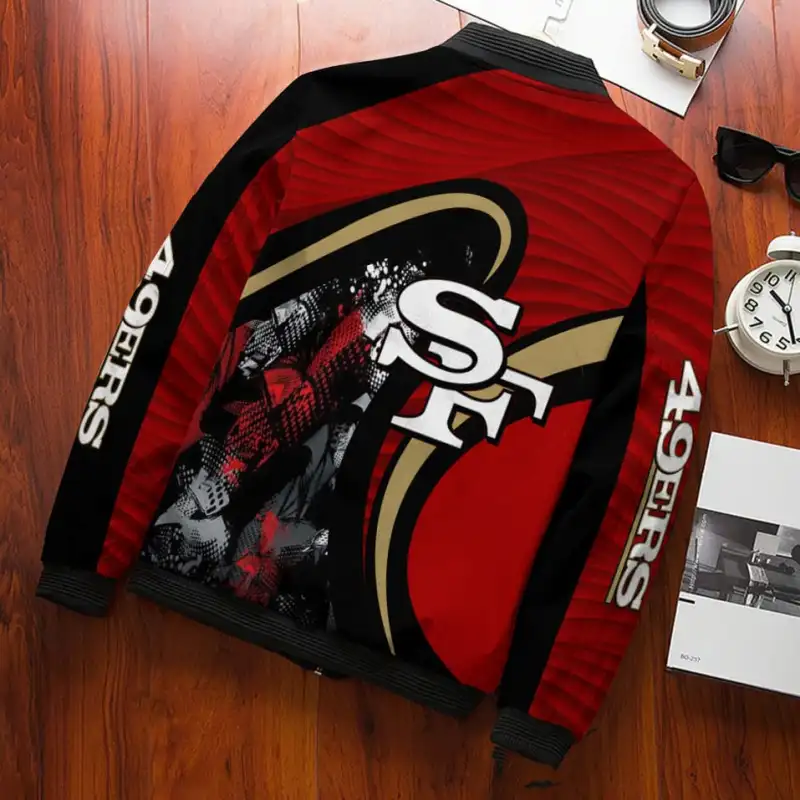 San Francisco 49ers Bomber Jacket Image 3