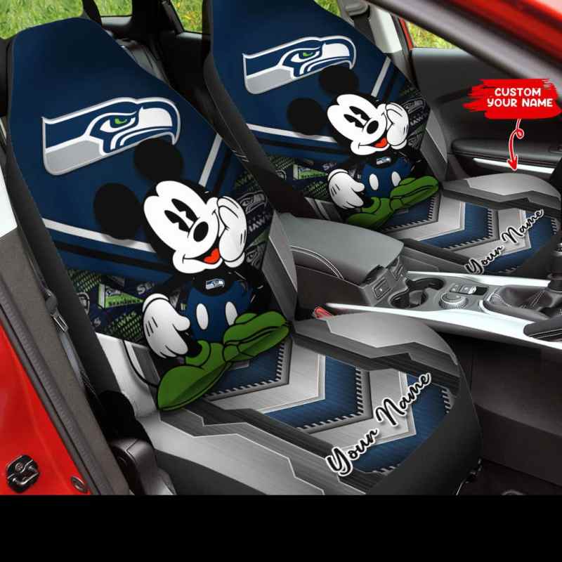 Seattle Seahawks Car Seat Covers