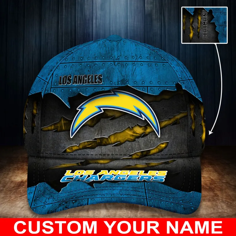Los Angeles Chargers Personalized Classic Cap