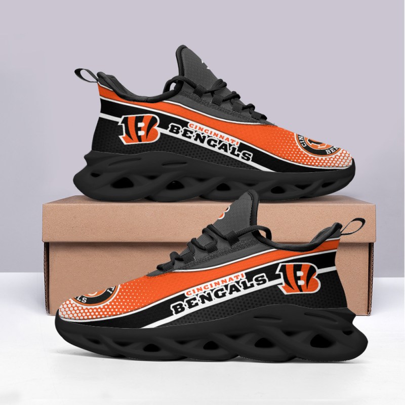 Cincinnati Bengals Yezy Sneakers Side View
