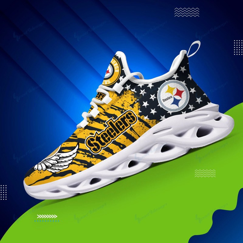 Pittsburgh Steelers Yezy Running Sneakers
