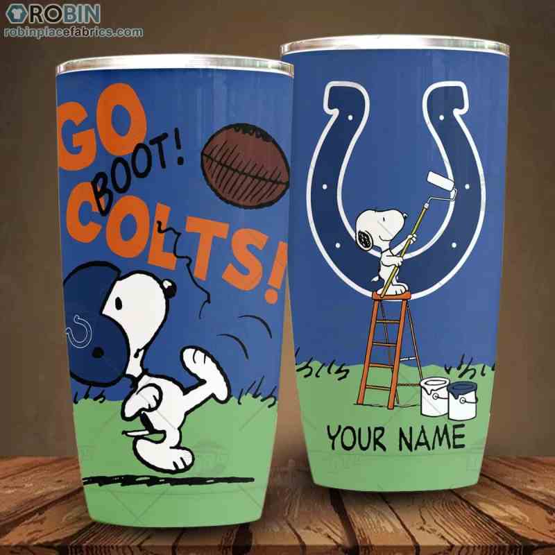 40 Oz Indianapolis Colts Tumbler