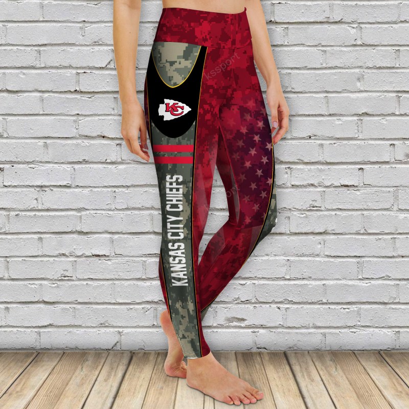 Kansas City Chiefs Leggings and Hoodie Combo