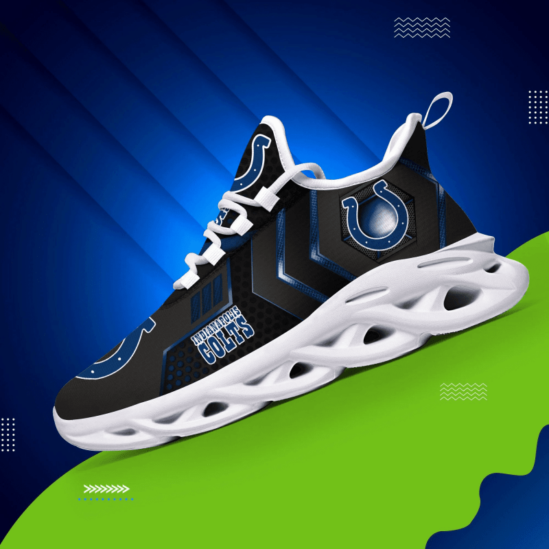 Indianapolis Colts Yezy Running Sneakers