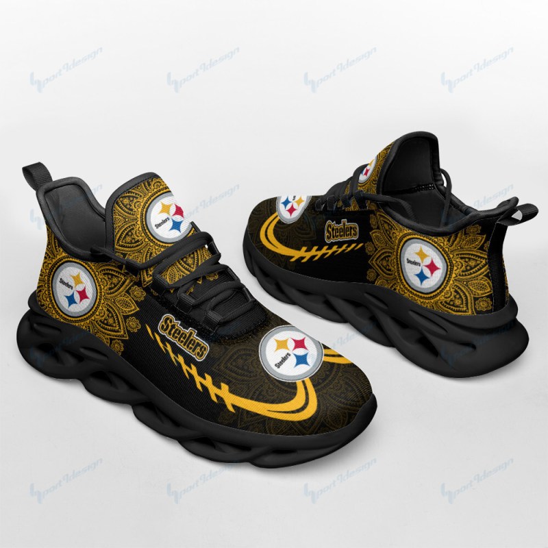 Pittsburgh Steelers Yezy Running Sneakers SPD94