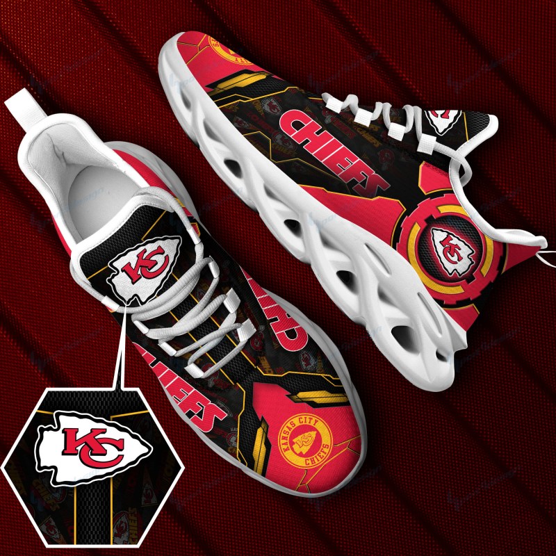 Kansas City Chiefs Yezy Running Sneakers