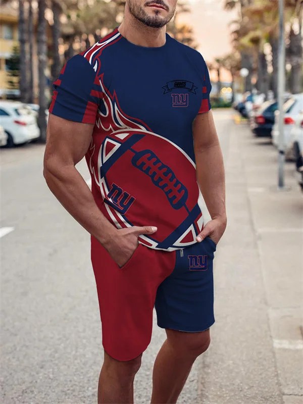 New York Giants T-shirt and Shorts