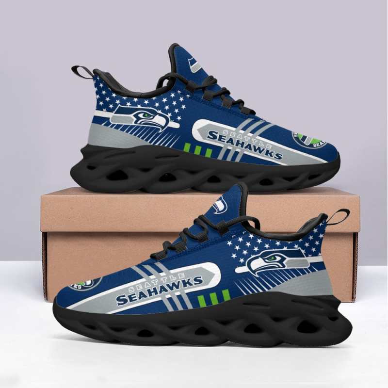 Seattle Seahawks Yezy Running Sneakers