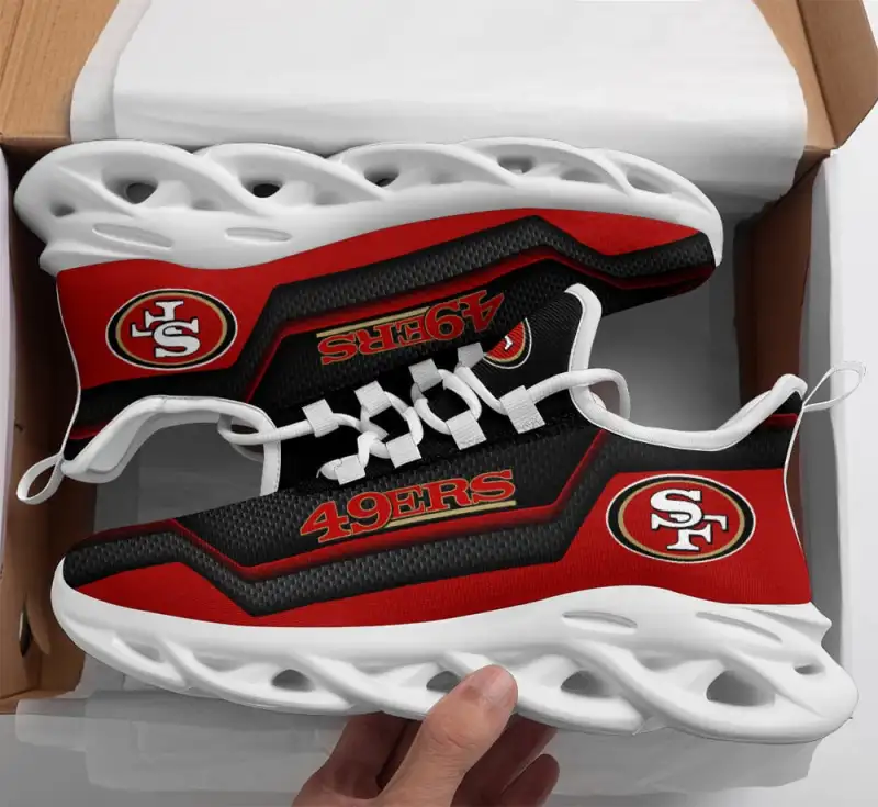 San Francisco 49ers Yezy Running Sneakers