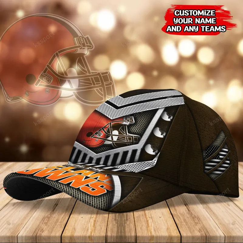Cleveland Browns Personalized Classic Cap View 2