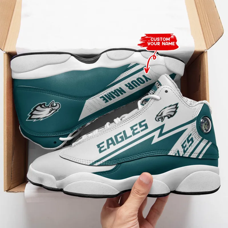 Eagles Customized AJD13 Sneakers