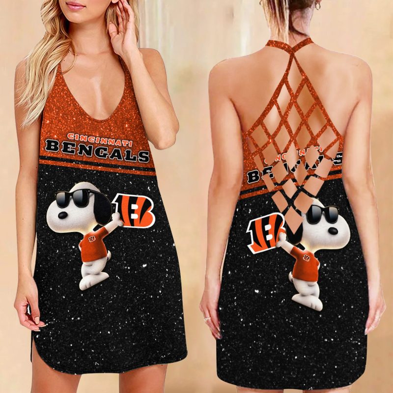 Cincinnati Bengals Criss-Cross Dress