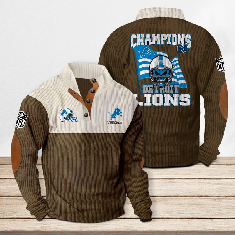 Detroit Lions Sweatshirt - Brown