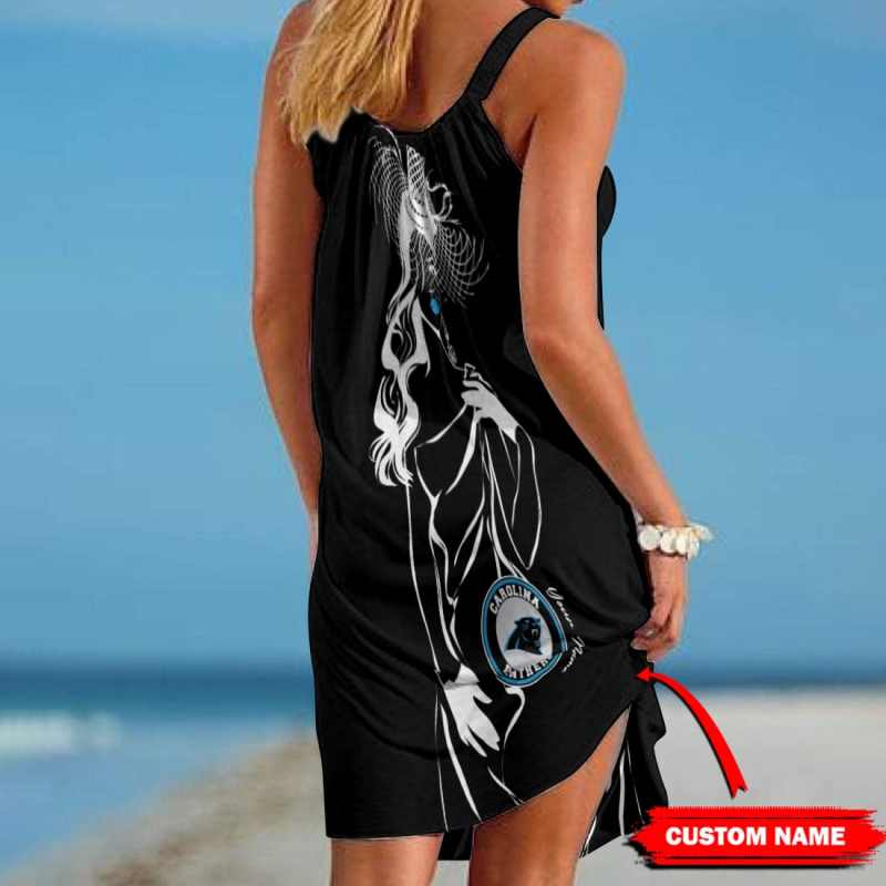 Carolina Panthers Beach Dress Design