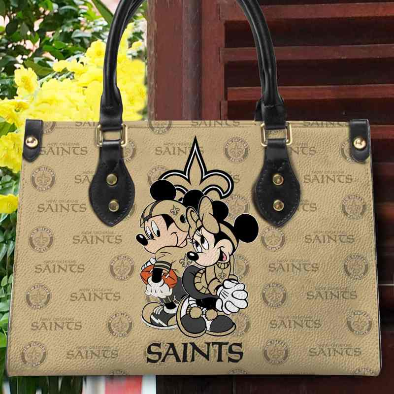 New Orleans Saints Handbag Side View