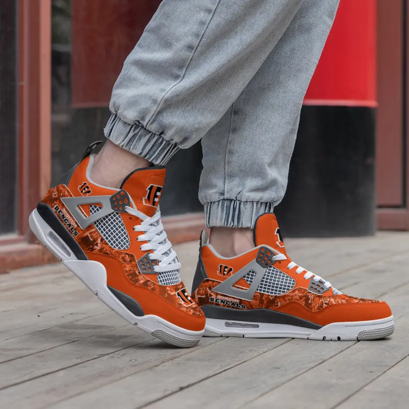 Cincinnati Bengals AJ4 Sneaker