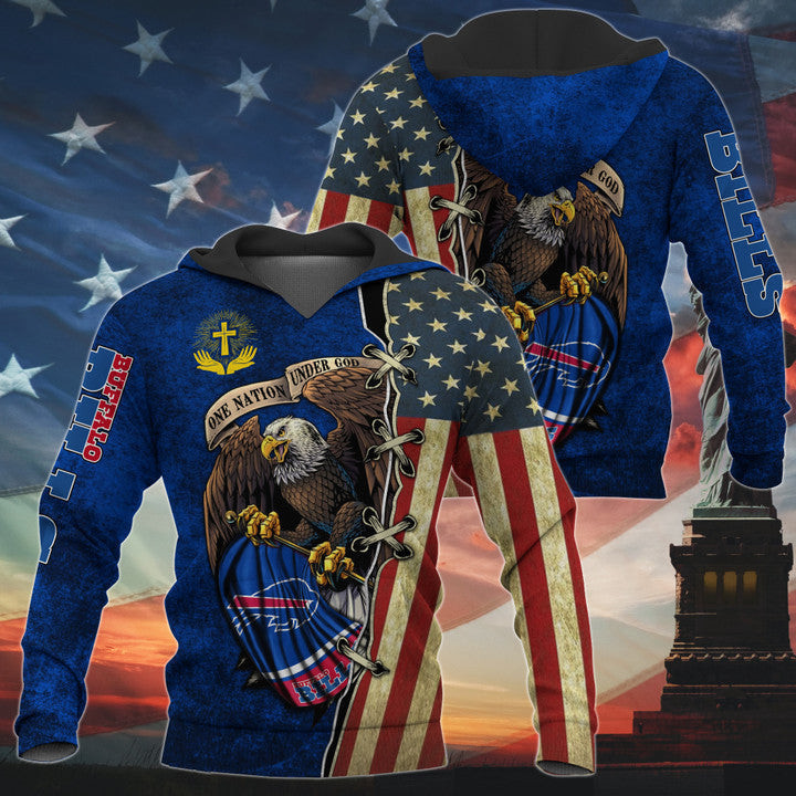 Buffalo Bills Full Zip Hoodie