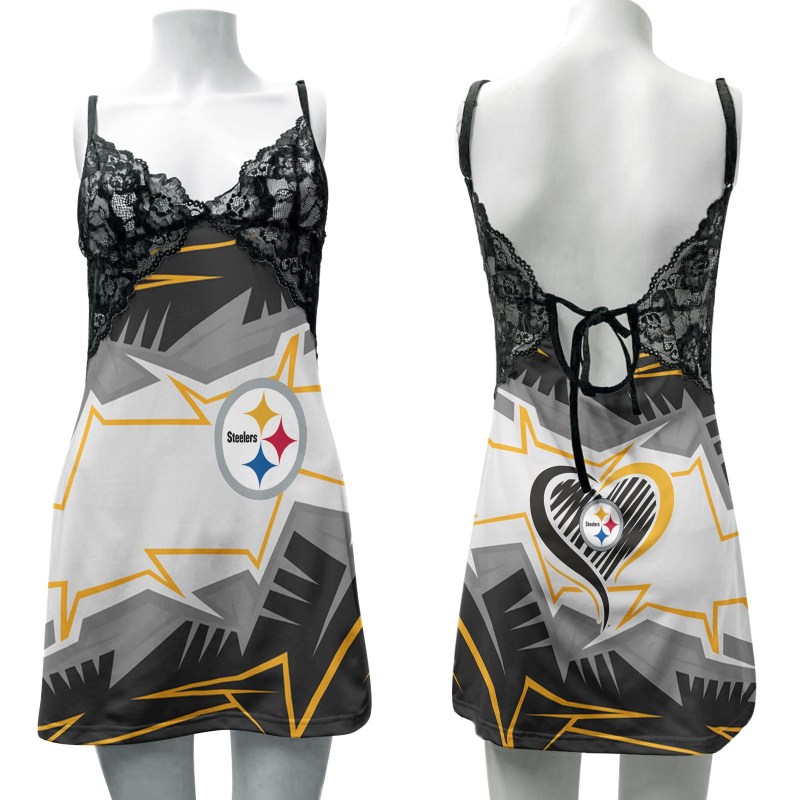 Pittsburgh Steelers Slip Dress 1