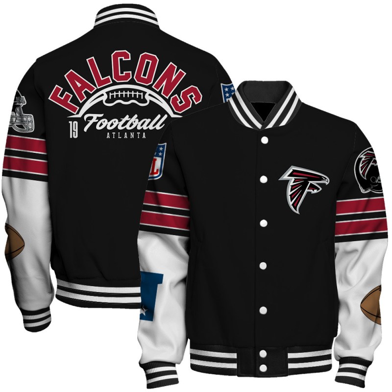 Atlanta Falcons Unisex Ultimate Game Day Varsity Jacket
