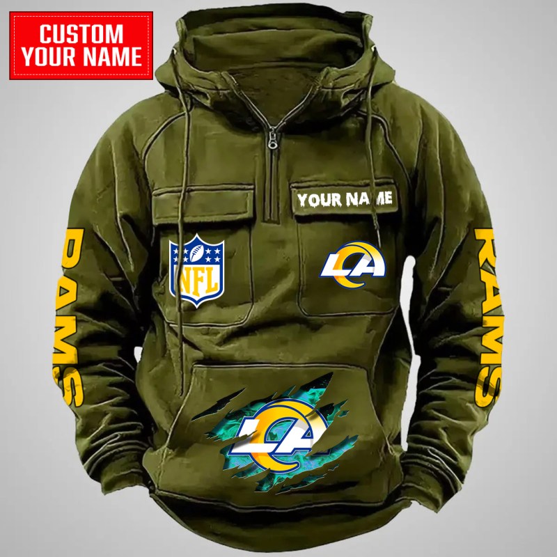 Los Angeles Rams Hoodie in Green