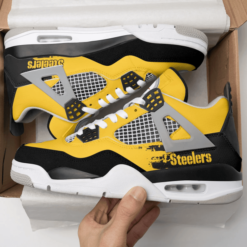 Pittsburgh Steelers AJ4 Sneaker