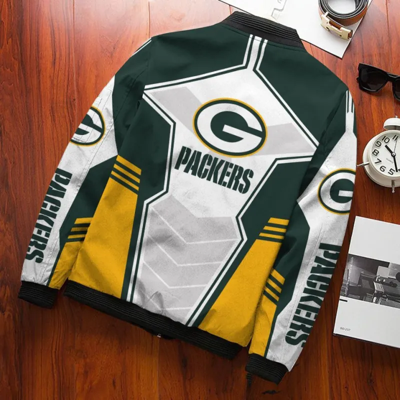 Green Bay Packers Bomber Jacket Design