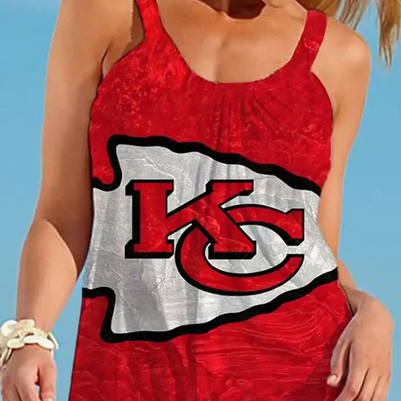 NFL Beach Dress for Kansas City Chiefs Fans