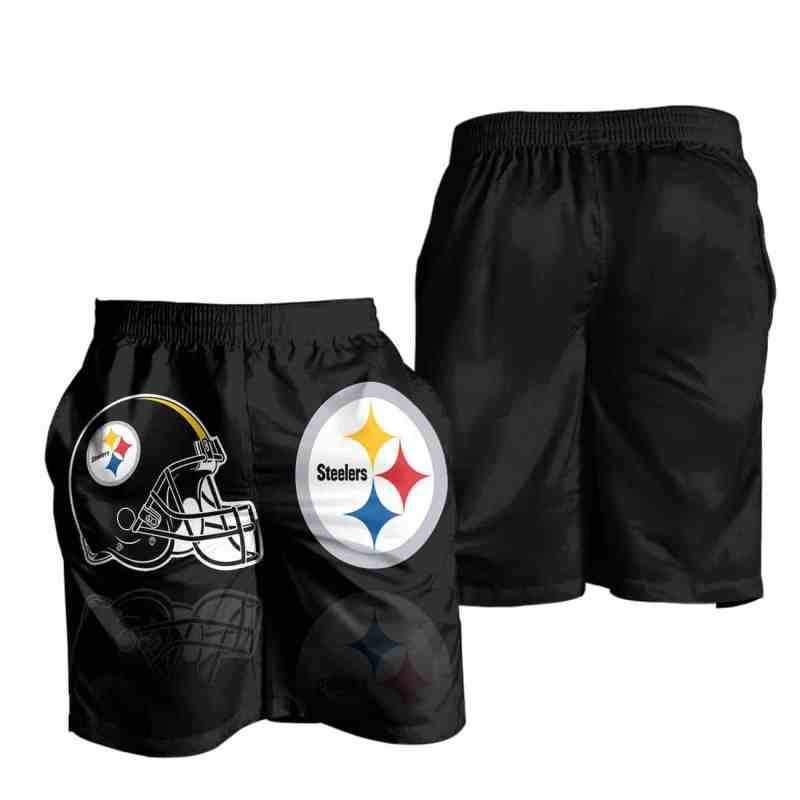 Alternate View - Pittsburgh Steelers Men Shorts