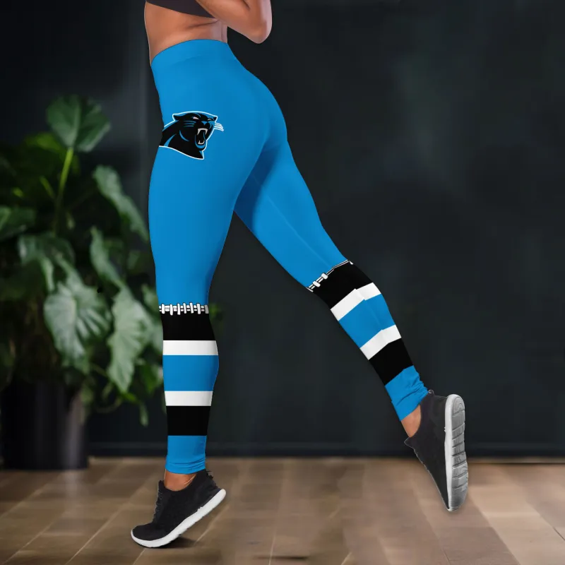 Carolina Panthers Leggings Side View