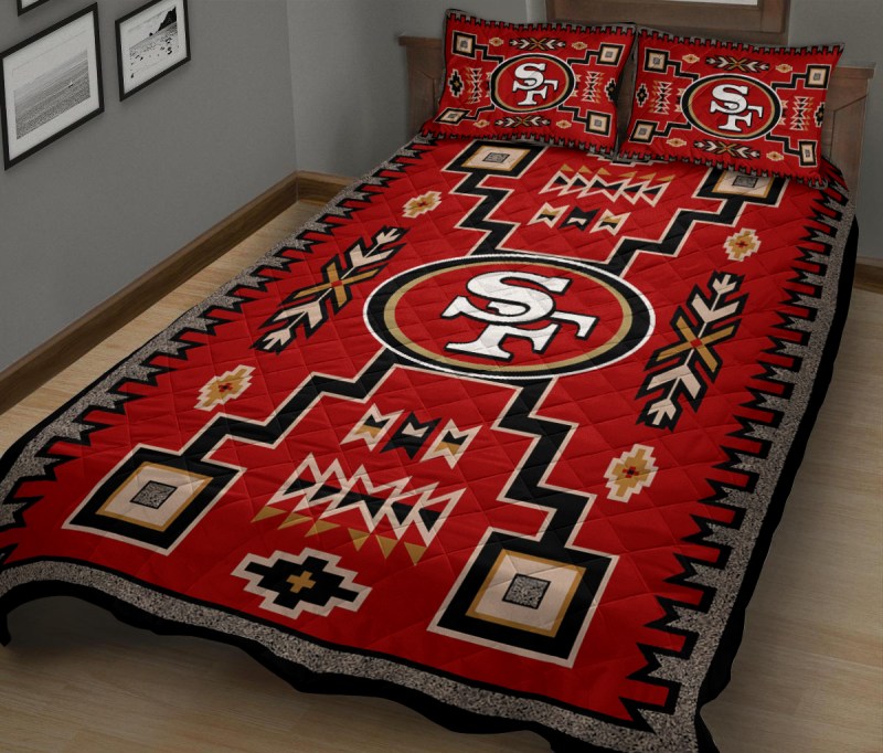 San Francisco 49ers Quilt Set BGQS159 1 San Francisco 49ers Quilt Set