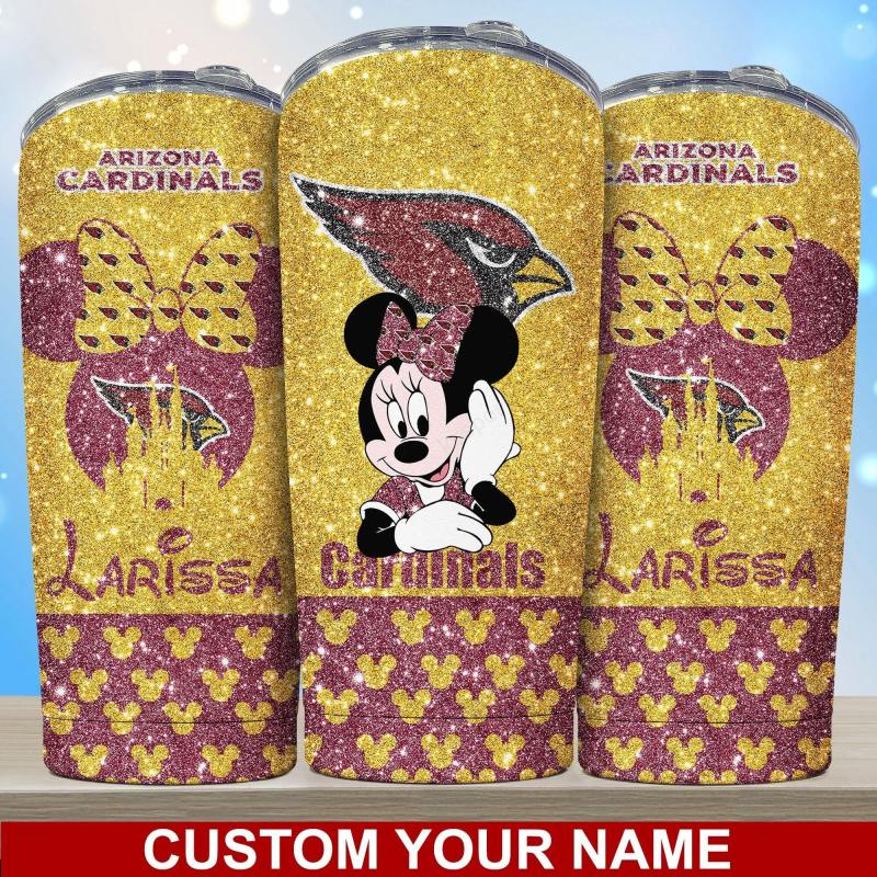 Detailed view of Arizona Cardinals Tumbler