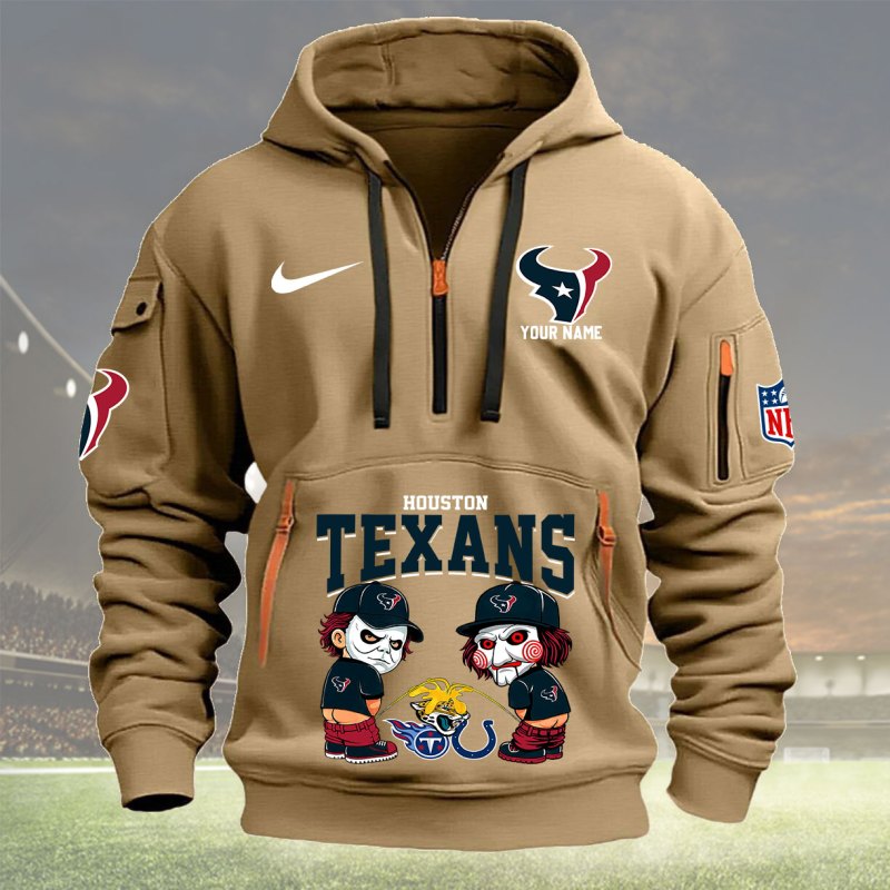Houston Texans Khaki Hoodie