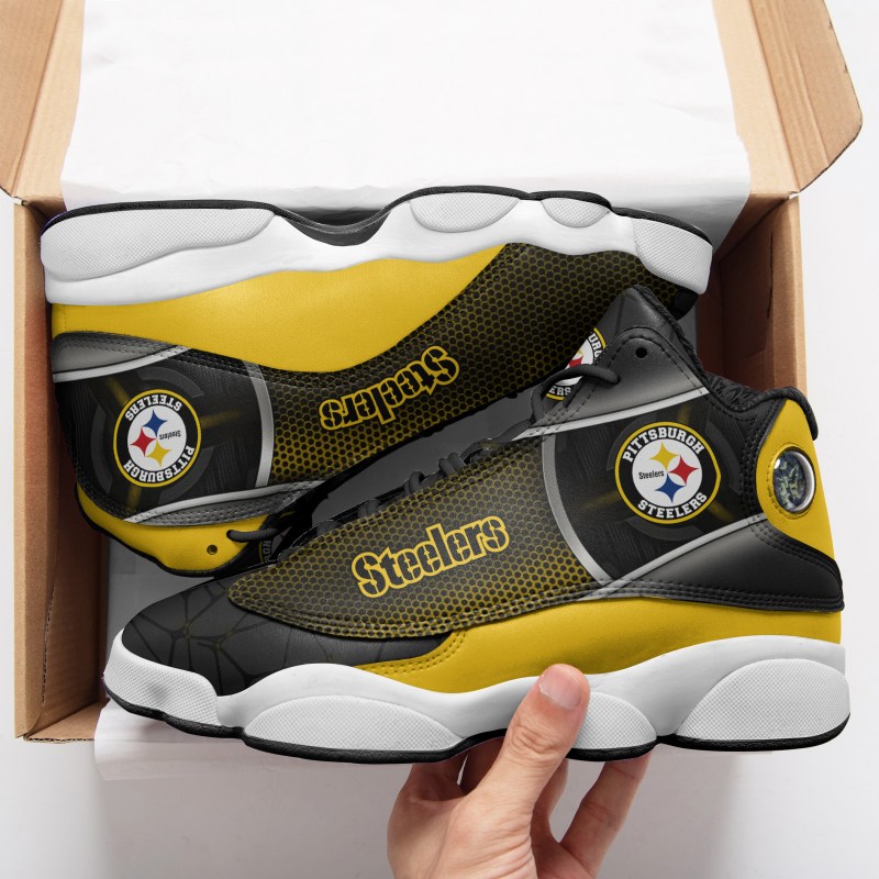 Pittsburgh Steelers Personalized AJD13 Sneakers