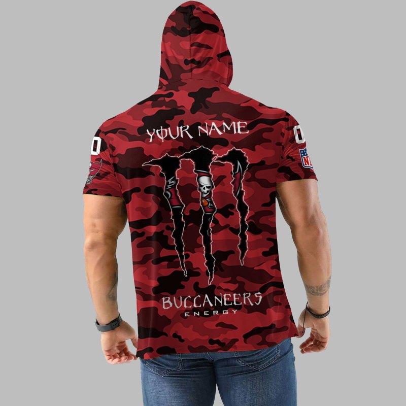 Tampa Bay Buccaneers Camo Hoodie Back