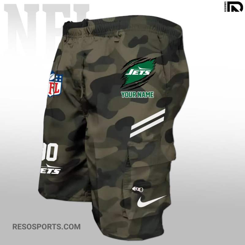 New York Jets Multi-Pockets Men's Shorts Image 4