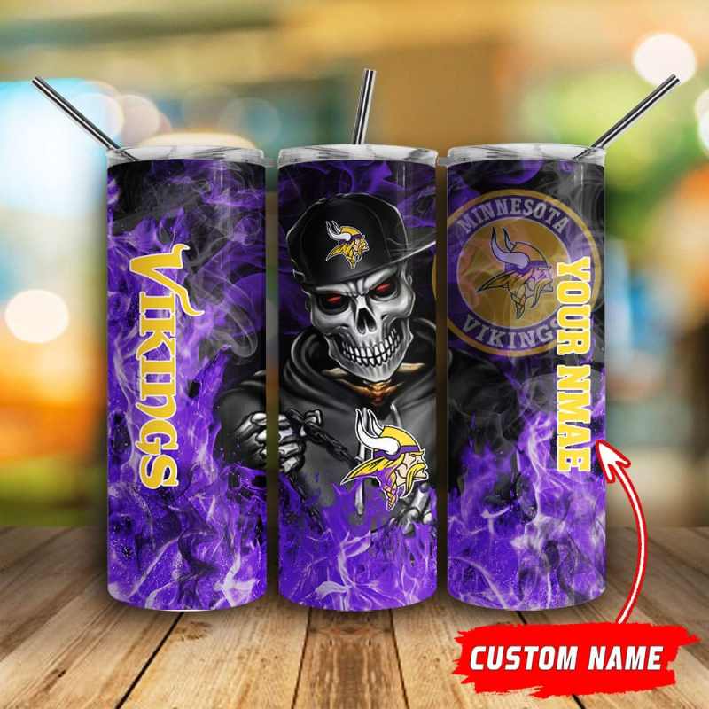 Mockup Minnesota Vikings Tumbler