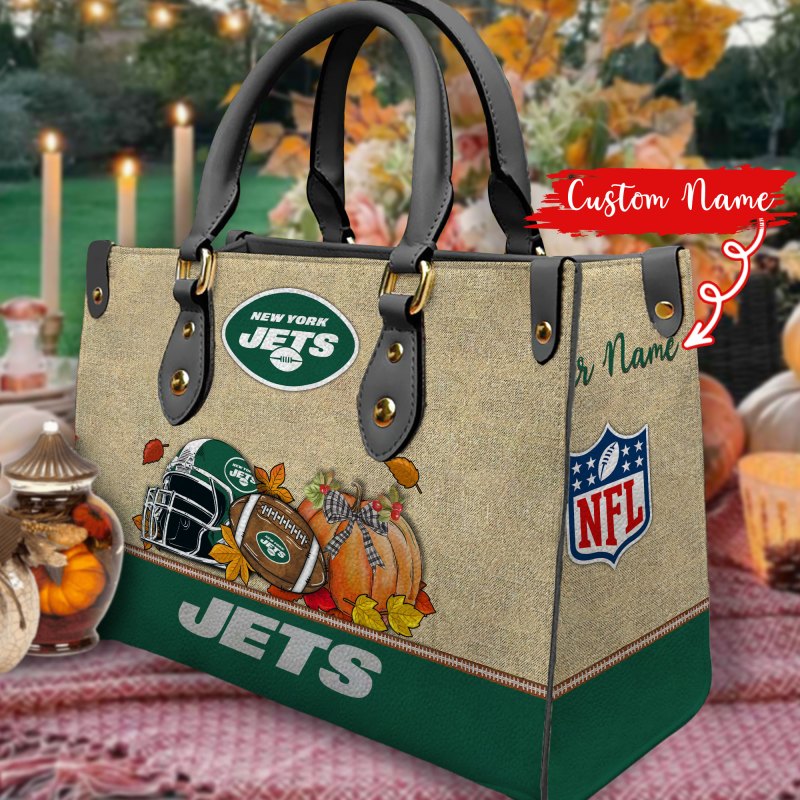 New York Jets Hand Bag Mockup 2